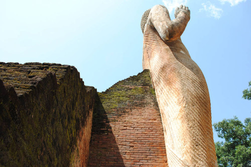 Standing Buddha statue