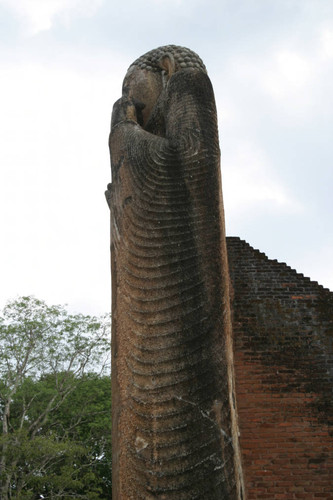 Standing Buddha statue