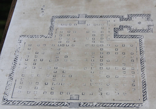 Signage number 24: Ground plan of Chapter House: Diyasen Paya