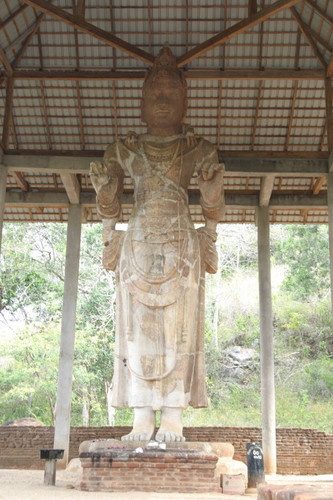Standing Bodhisattva statue