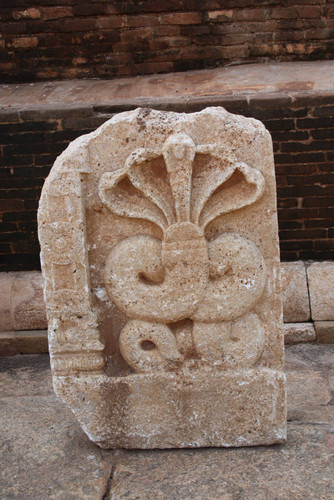 Vāhalkada: Stele: Cobra with hood