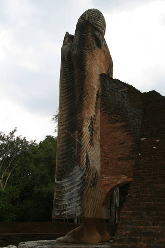 Standing Buddha statue