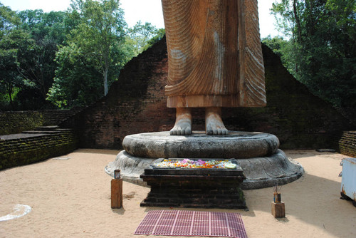 Standing Buddha statue