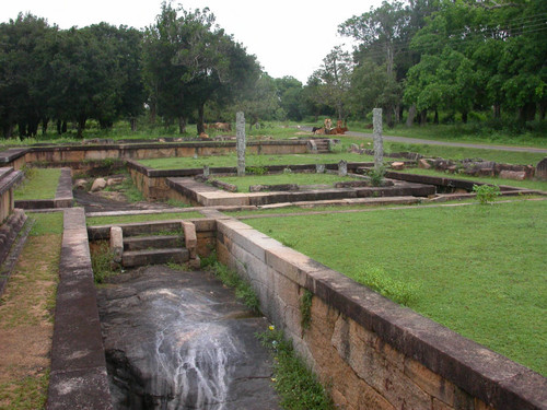 Western Monasteries (Tapovanaya); forest hermitage; moat