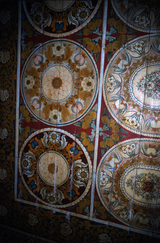 Shrine Room: Ceiling art work