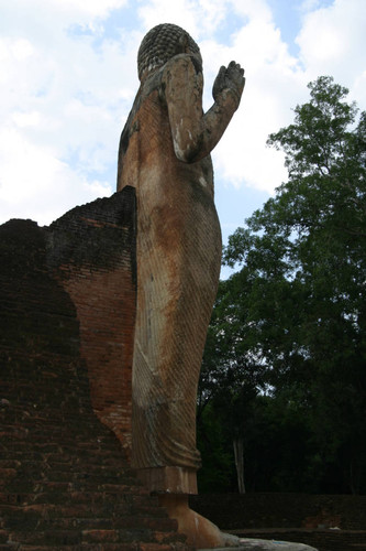 Standing Buddha statue