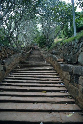 Main stairway: third stage