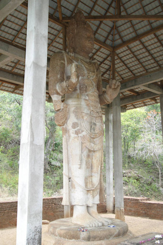 Standing Bodhisattva statue