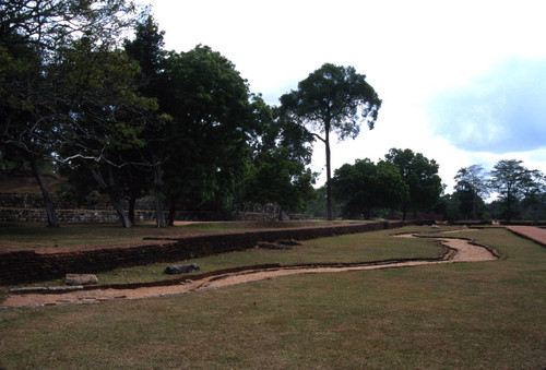 Water Garden: Serpentine water course