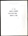 A-12 A Ellen B. Scripps Bills Receivable Statement, 1932 August 2