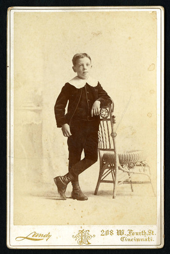 James George Scripps, about 5 years old, circa 1891