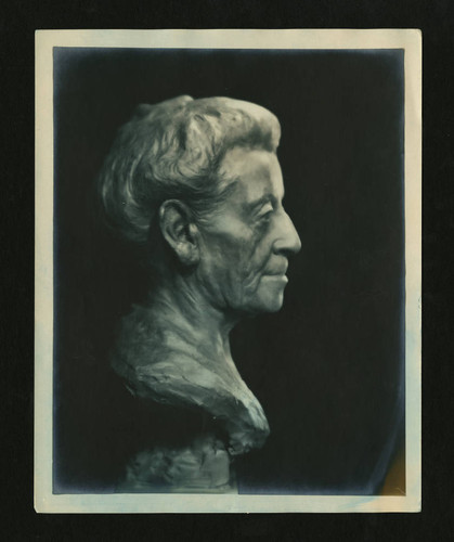 Ellen Browning Scripps, bust by Salvatore Cartaino Scarpitta