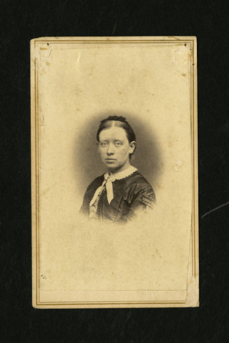 Ellen Browning Scripps, age 29 or 30, circa 1865/1866