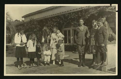 E.W. Scripps' grandchildren at Miramar, California