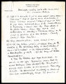 James A. Blaisdell memoranda regarding J. C. Harper letter Nov. 20, 1925, RE: Scripps College, 1925 November 28