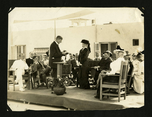 La Jolla playground opening day, 1915 July 4