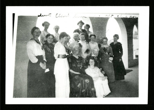 Ellen Browning Scripps with group of women