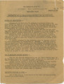 War Relocation Authority digest of information