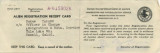 Alien registration receipt card