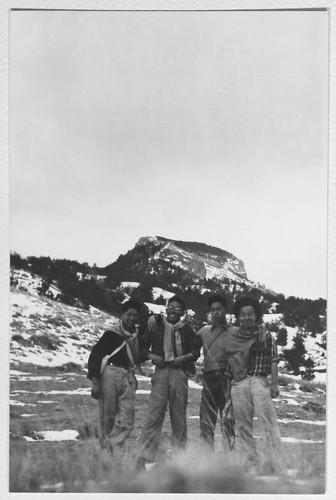 Group of young men