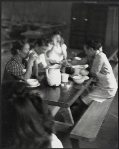 Mess hall workers