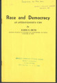 Race and Democracy, an anthropologist's view