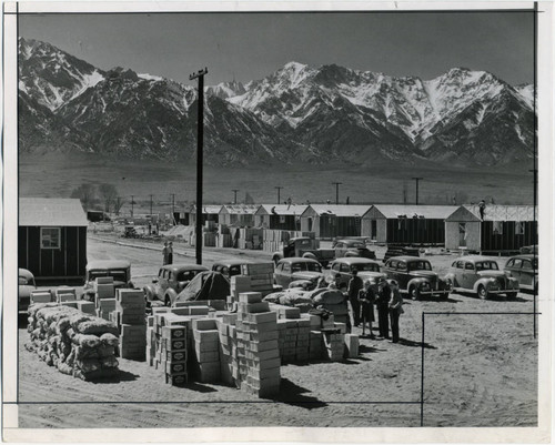 Owens Valley and mountains