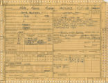 Soldier's qualification card