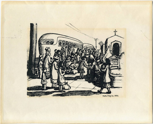 "7 am, May 10, 1942" print