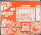 Pitzer College calendar, 1967