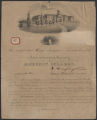 Certificate of membership to George Lyman, 1883 November