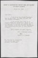 Robert G. Cleland letter to Mr. William H. Schuchardt, 1952 March 10