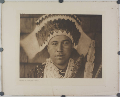 Tolowa dancing head dress