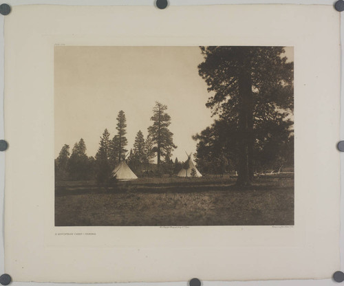 A mountain camp, Yakima