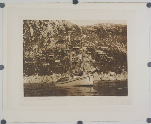 King Island Village from the sea