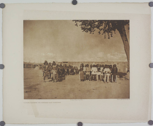 Tablita dancers and singers, San Ildefonso