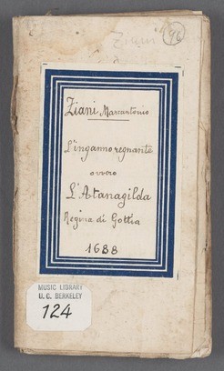 L'Inganno regnante, overo, L'Atanagilda regina di Gottia