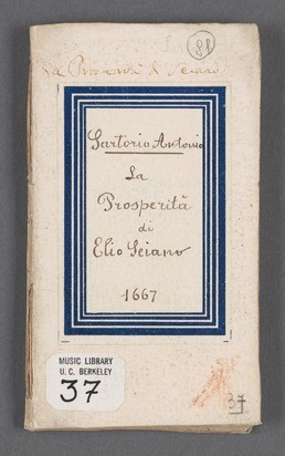 La Prosperità di Elio Seiano