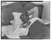 Thomas Mooney in bed