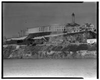 Alcatraz prison fire