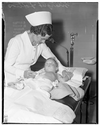 Michael O'Brien and Margaret Loftus, baby scalded