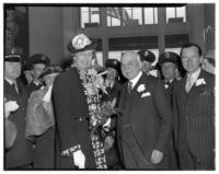 Mrs. Roosevelt visits Golden Gate International Exposition