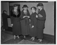 Mrs. Herbert Hoover, Women's Overseas Service League, Women's City Club
