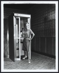 Clothes from The Fashion being modeled at the Topaz Room, Santa Rosa, California, 1966