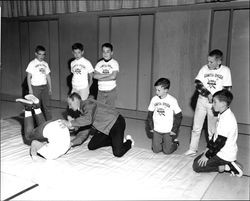 Youth activities at YMCA, Santa Rosa., California, 1965