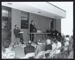 North Bay Cooperative Library System headquarters dedication, Santa Rosa, California, 1967