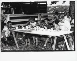G.K. Hardt employee picnic, Santa Rosa, California, 1958