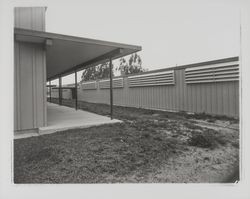 Exterior of classrooms at Brook Haven School, Sebastopol, California, 1958