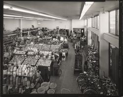 Interior of Golden West Store, Santa Rosa, California, 1960