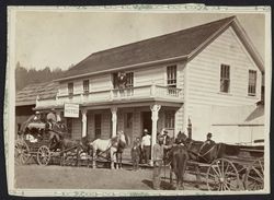 John Folks Hotel, Guerneville, California, July 22, 1875